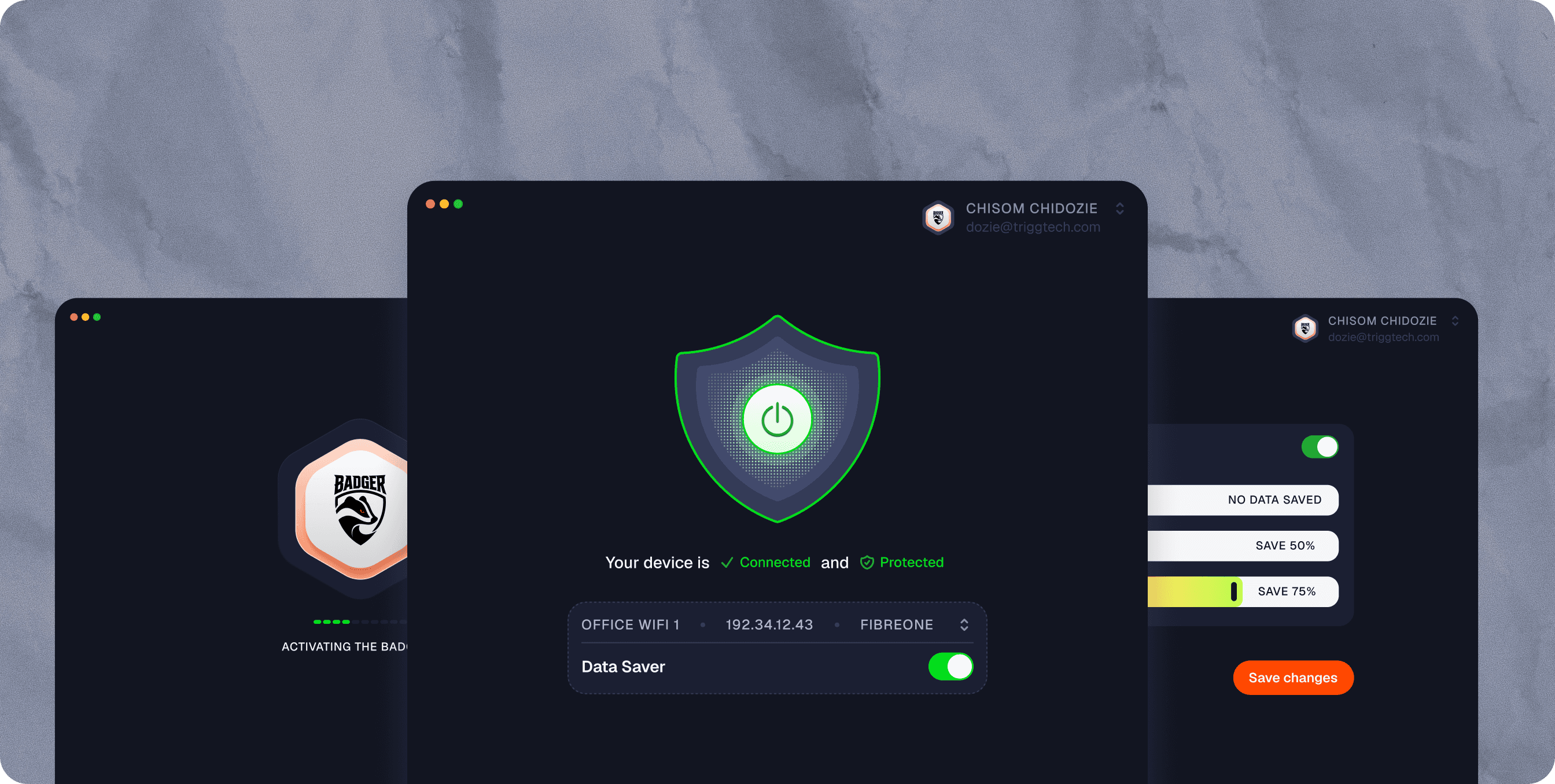 Badger Desktop Application