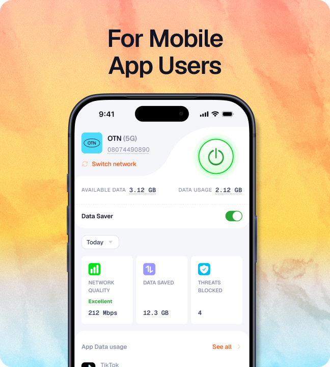 For Mobile App Users